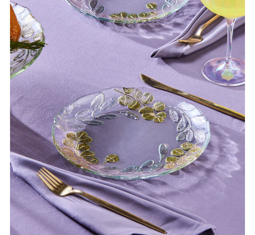 Karaca Eucalyptus 7-teiliges Dessertset