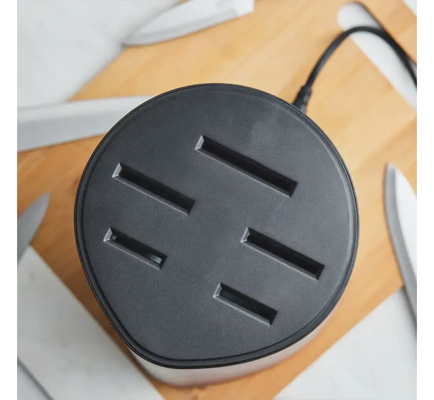 Karaca Meister Sterilizer Noir avec Support Set de Couteaux