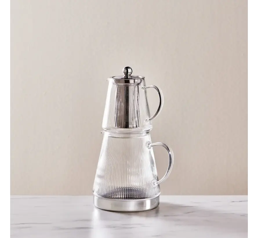 Karaca Keops XL Glazen Theepot