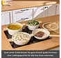 Karaca Swiss Crystal Almond Cream Batterie de Cuisine Induction 7 pièces