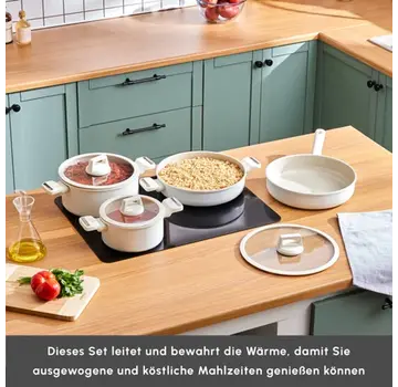 KARACA Karaca Ceramica Valenti 7-Piece Cookware Set
