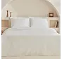 Karaca Home White Collection Lavin 100% Baumwolle Doppelbett Bettwäsche Set Weiß