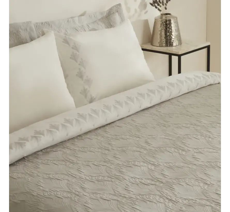 Karaca Home Ruby Tweepersoonsbed Sprei Set Grijs