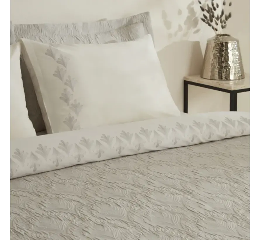 Karaca Home Ruby Tweepersoonsbed Sprei Set Grijs