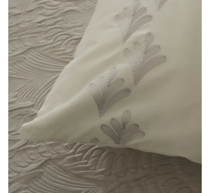 Karaca Home Ruby Tweepersoonsbed Sprei Set Grijs
