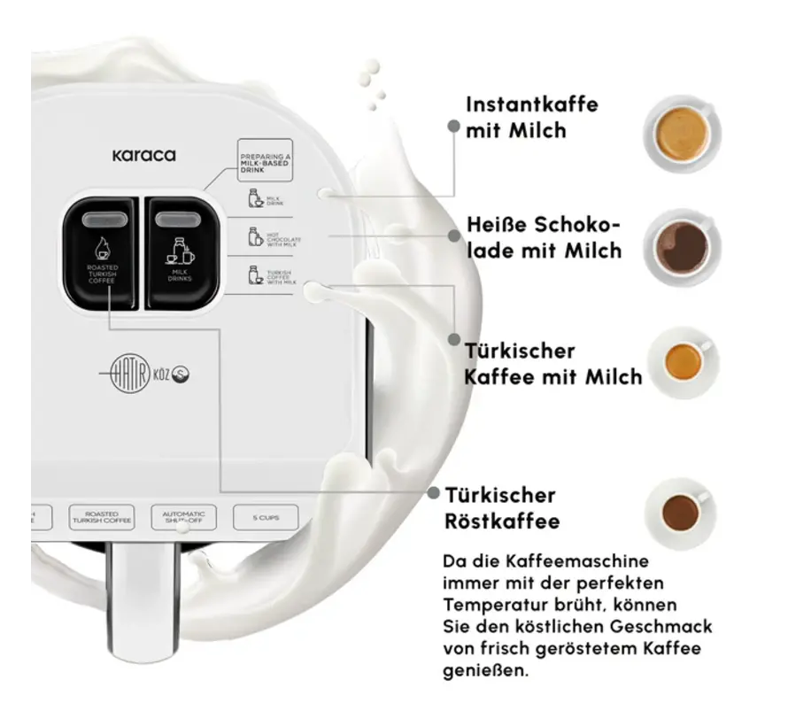 Cafetière Turque Laiteuse Karaca Hatır Koz
