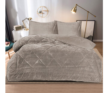 Bella home Wintertraumdeckenset 3-teilig Beige