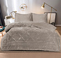 Bella home Winter Dream blanket set 3-piece Beige