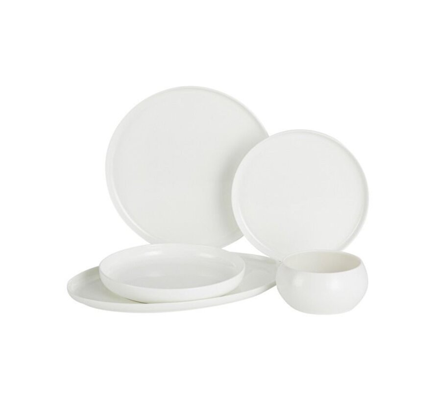 Bobigny 25-piece 6-Persons Porcelain Dinnerset