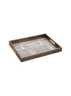 FUGURATO TEPSI 40X30 CM GOLD