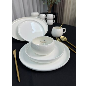 Bobigny 25-piece 6-Persons Porcelain Dinnerset