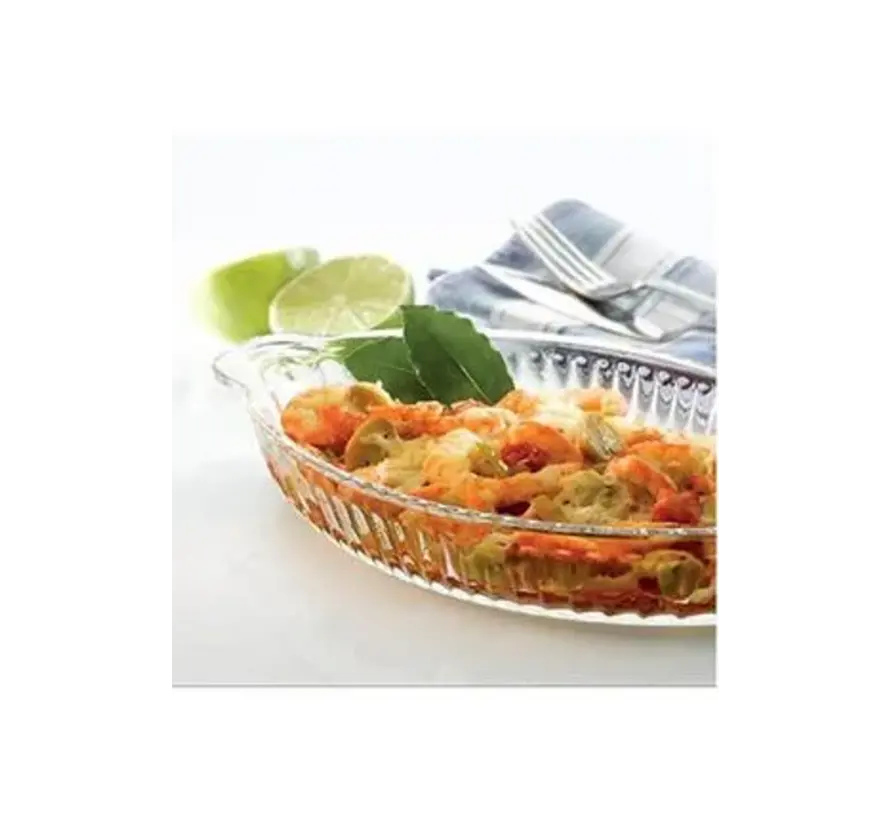 Borcam Pyrex plat de cuisson ovale 26 cm / 730cc