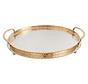 TABLETT 36X23 CM GOLD-SILBER