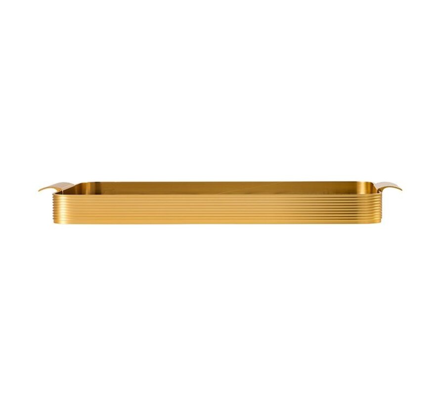 FUGURATO TABLETT / GOLD 40X24 CM