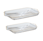 PLASTİK TEPSİ SETİ / ALTIN 2'Lİ