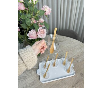 Verres à Thé au Borosilicate Tombik 6 Pièces