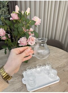 Tombik Borosilikat Teegläser durchlöchert 6 Stück 200 ml