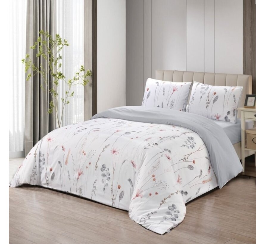 DILAY BETTBEZUG-SET / 240X220CM 4-TEILIG