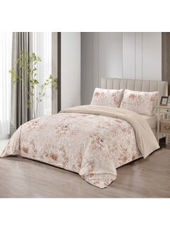 PARURE DE COUETTE HALE / 240X220CM 4 PIÈCES