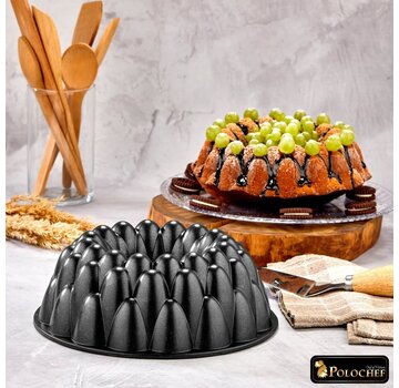 polochef Polochef  Prizma  Gießen Kuchenform schwarz