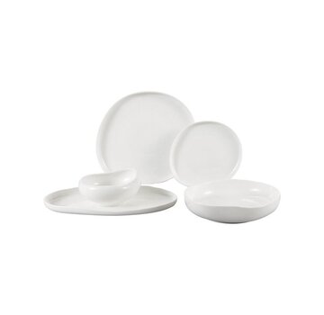 Cupid Weiß Serviettenset 25 Delig | 6 Personen