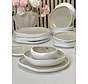 Cupid Beige Serviettenset 25 Stück / 6 Personen