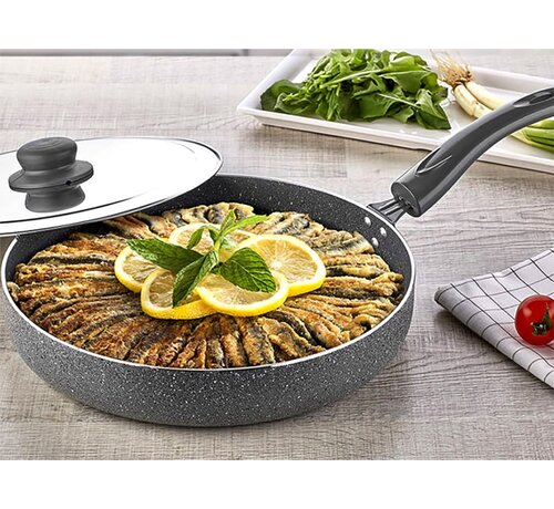 polochef Polo Chef Çupra Granit 32cm Balık Tavası ( INDIKSIYON UYUMLU DEGIL )