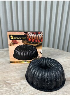 polochef Polochef  Damla Casting Cake Mold Black