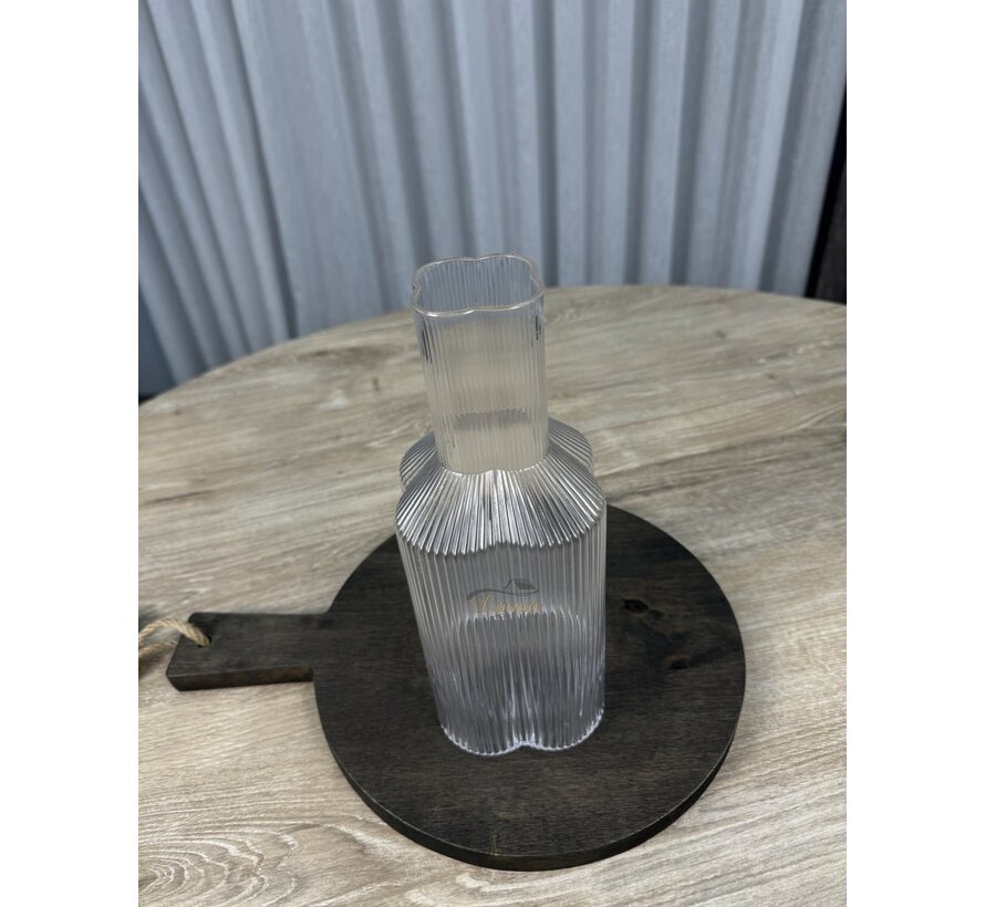 Flower Karaaf Transparent 1,5 Liter