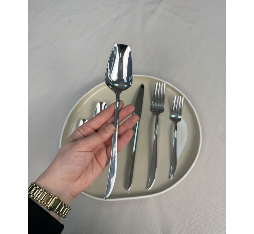 Polochef Quatro Cutlery Set 36-piece 6-person Silver