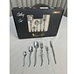 Polochef Quatro Besteckset 72-teilig 12-Personen Silber