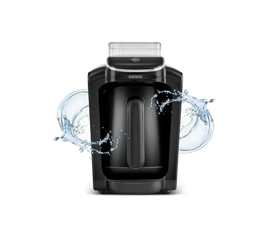 Karaca Hatır Aqua WaterTank Automatic Turkish Coffee Machine Black