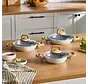 Karaca Swiss Crystal Induction 6 Pièces Batterie de Cuisine - Crème