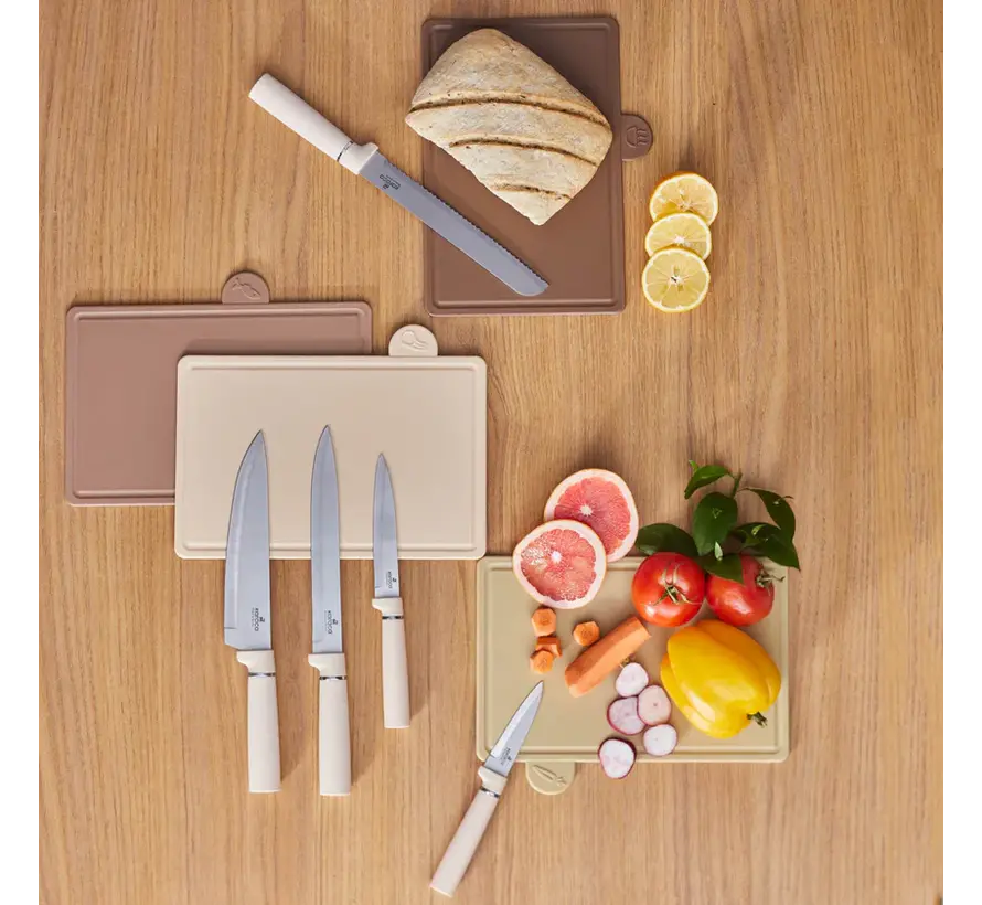 Karaca Chef's Harmony Bıçak & Kesme Tahtası Seti