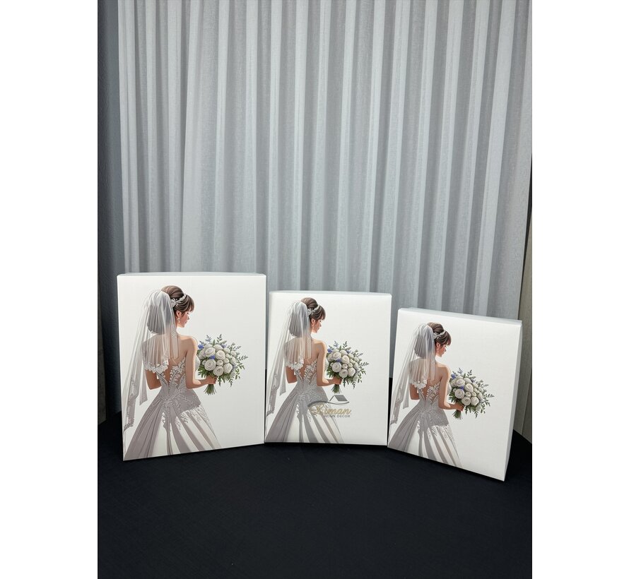 GELIN KUTUSU 3'LU SET