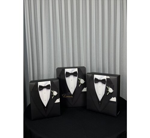 DAMAT KUTUSU SİYAH 3'lu set