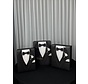 DAMAT KUTUSU SİYAH 3'lu set