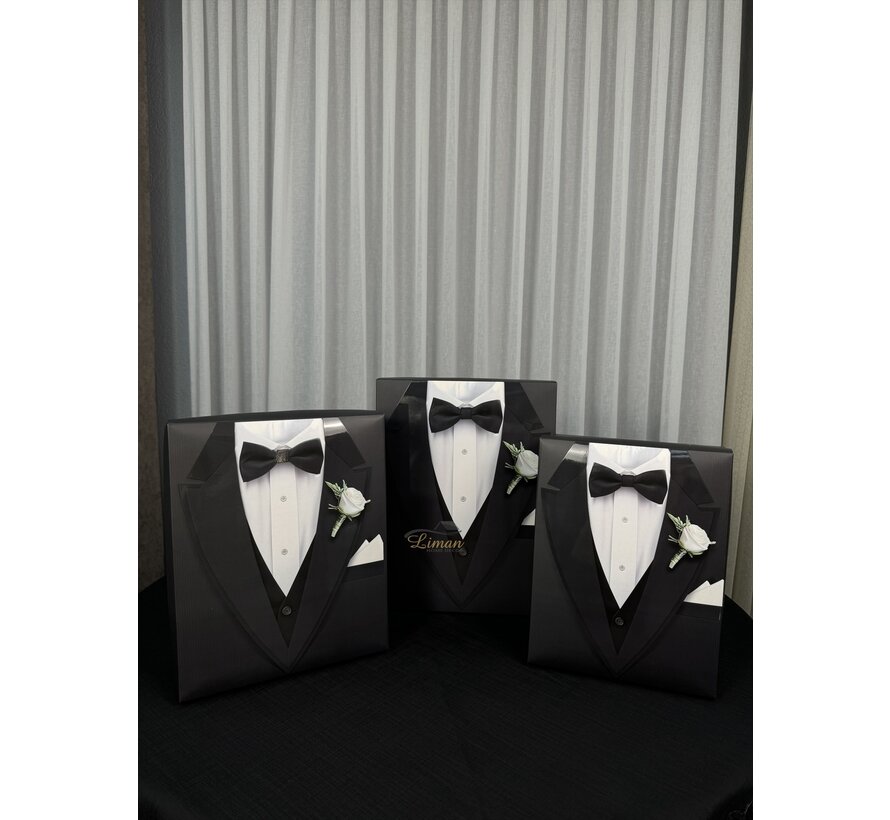 DAMAT KUTUSU SİYAH 3'lu set