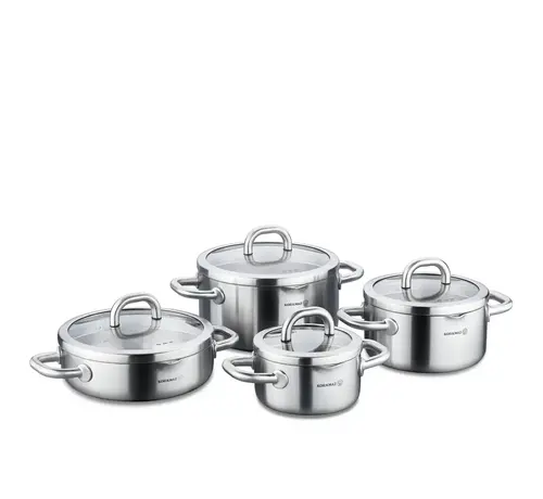 KORKMAZ Ensemble de casseroles Korkmaz Alba 8 pièces