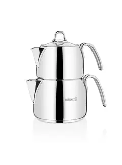 KORKMAZ Korkmaz Perla Teapot Set 4-Piece