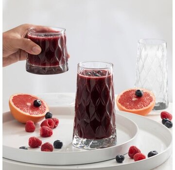 PASABAHCE Pasabahce Leafy Limonade Glazen 4 Delig 355 cc