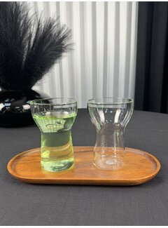 2 delige Borosilikatglas 400 ml