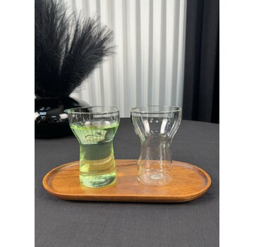 2 delige Borosilikatglas 400 ml