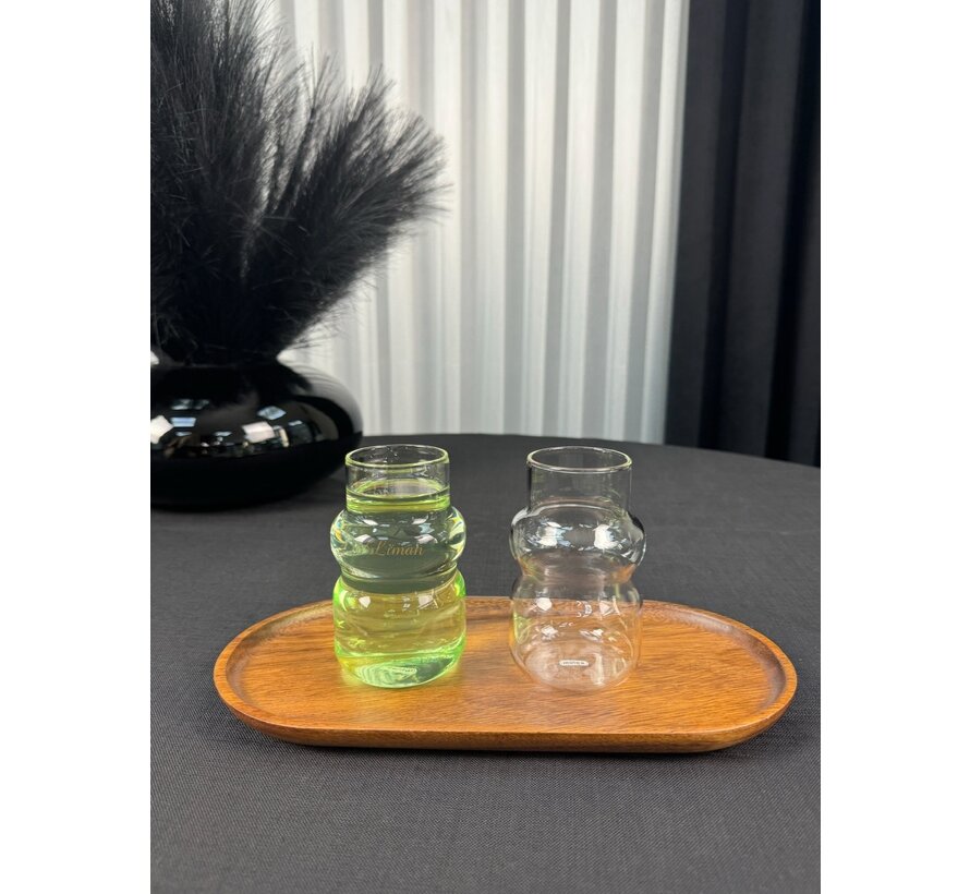 2 stück borosilikatglas 250 ml