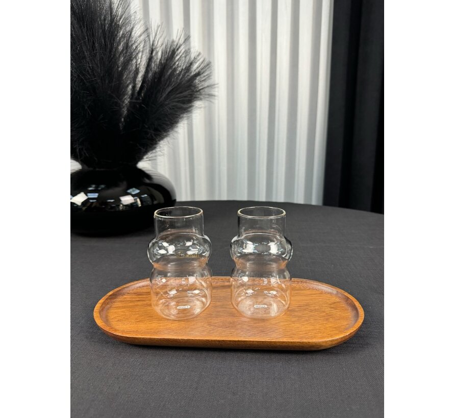 2 stück borosilikatglas 250 ml