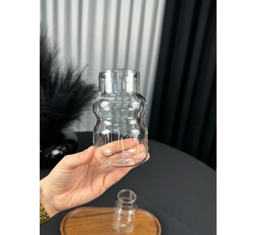 2 stück borosilikatglas 250 ml