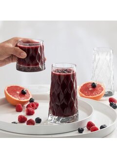 PASABAHCE Pasabahce Leafy Limonade Glazen 4 Delig 450 cc
