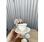 Parel Espressoset 12 Delig | 6 Persoons Wit