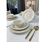 Parel Serviesset 24 Pieces | 6 Persons Beige