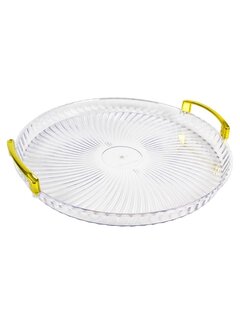 SET DE PLATEAUX EN PLASTIQUE / 2 PIÈCES